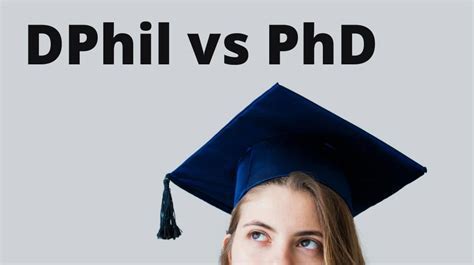 difference between phd and dphil.